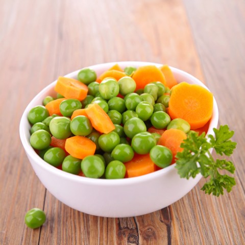 Petit pois, carotte