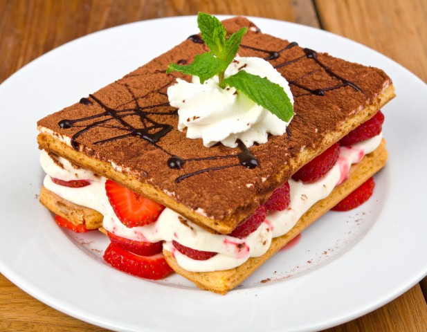 Tiramisu à la fraise