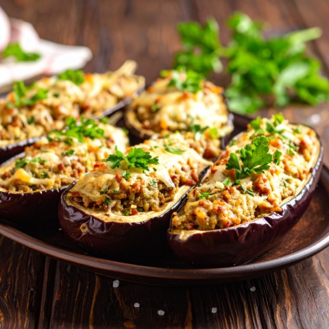 Aubergines farcies
