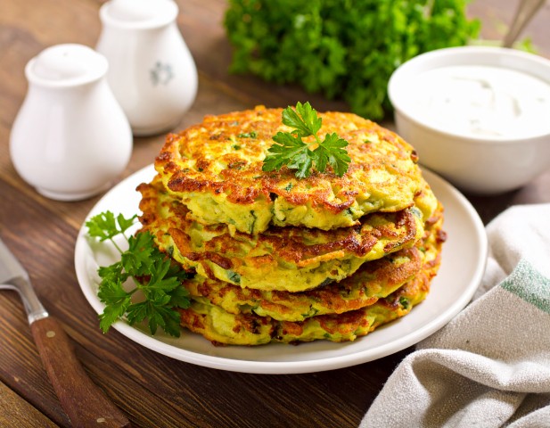 Pancakes à la courgette