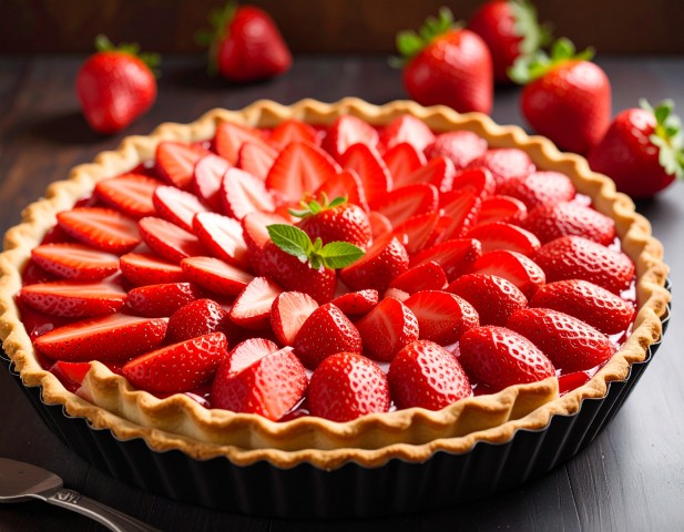 Tarte aux fraises