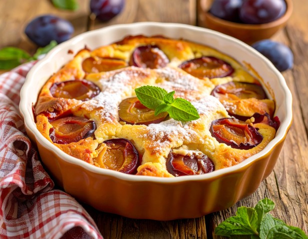 clafouti à la mirabelle