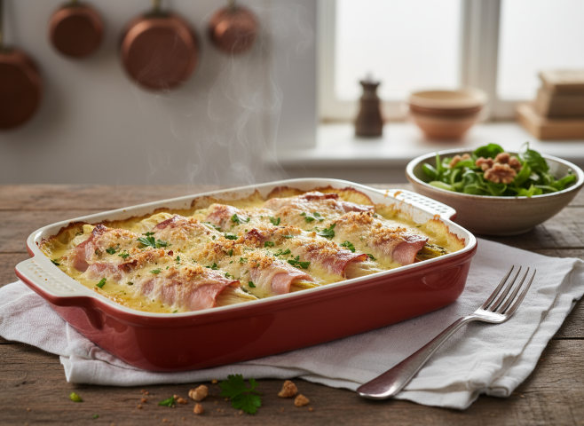 Gratin d'endives au jambon (Petit)