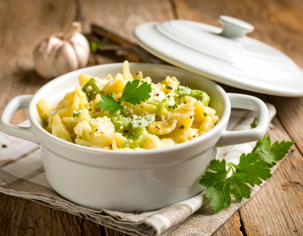 Farfalles et fondu de poireaux (Petit)