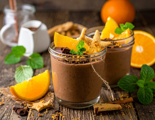 Mousse au chocolat à l'orange et spéculos (Petit)