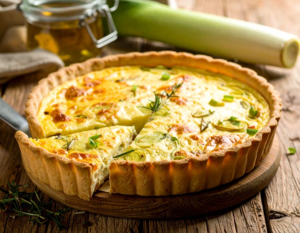 Quiche au comté et poireaux (Petit)