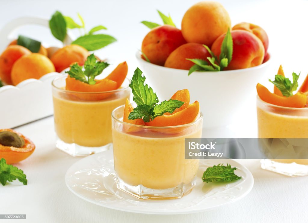 mousse abricots